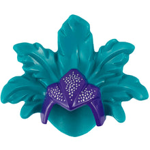 Part 69951pb01 - Minifigure, Headgear Hat, Showgirl with Feathers with Dark Purple Front, Silver Dots Pattern