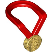 Part 99250pb01 - Minifigure Neck Medal with Gold Medallion Pattern