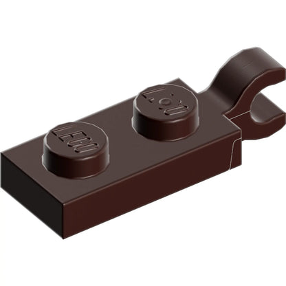 Part 63868 - Plate, Modified 1 x 2 with Clip on End (Horizontal Grip)