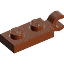 Part 63868 - Plate, Modified 1 x 2 with Clip on End (Horizontal Grip)