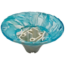 Part 69784pb04 - Tornado Spiral Wide with Marbled Trans-Light Blue Top Pattern
