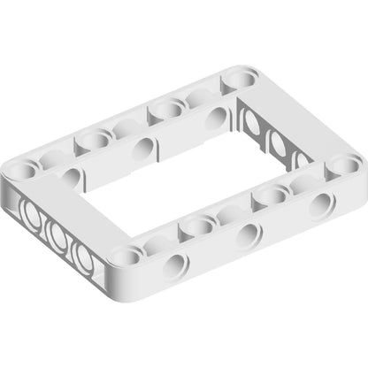 Teil 64179 - Technik, Liftarm, modifizierter Rahmen, dick, 5 x 7, offene Mitte