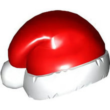 Part 102264pb01 - Minifigure, Headgear Cap, Santa with Molded Red Top Pattern