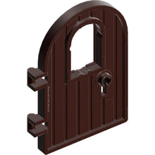 Part 64390 - Door 1 x 4 x 6 Round Top with Window and Keyhole, Reinforced Edge