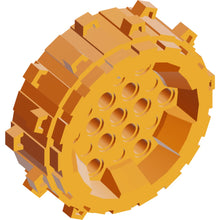 Part 64711 - Wheel Hard Plastic with Small Cleats