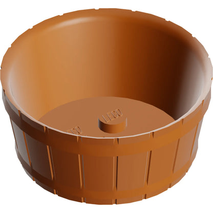 Part 64951 - Container, Barrel Half Large with Axle Hole