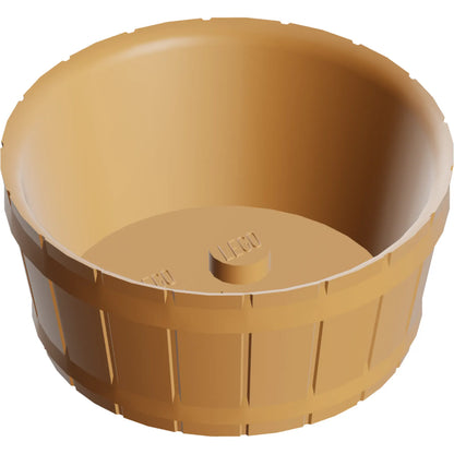 Part 64951 - Container, Barrel Half Large with Axle Hole