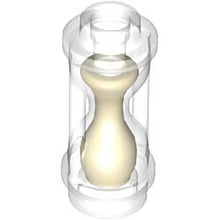 Part 23945pb02 - Minifigure, Utensil Hourglass with Molded Tan Sand Pattern