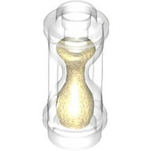 Part 23945pb03 - Minifigure, Utensil Hourglass with Molded Pearl Gold Sand Pattern