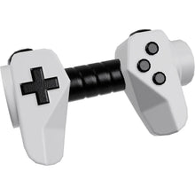 Part 65080pb02 - Minifigure, Utensil Game Controller, Holes on Sides for Bar with Black Buttons and Center Handle Pattern