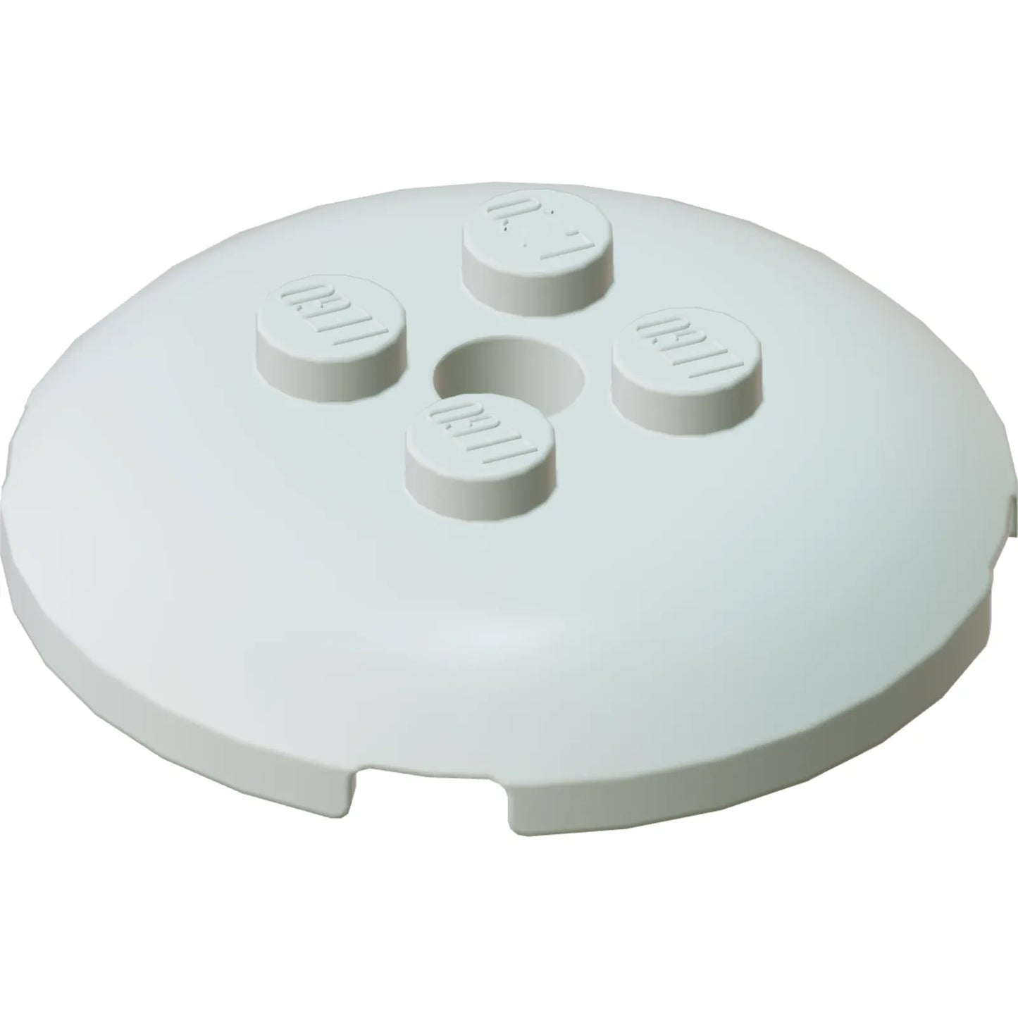 Part 65138 - Brick, Round 4 x 4 x 2/3 Dome Top with Hole