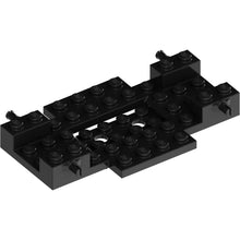 Part 65202 - Vehicle, Base 6 x 10 x 1 with 2 x 4 Recessed Center and 2 Holes