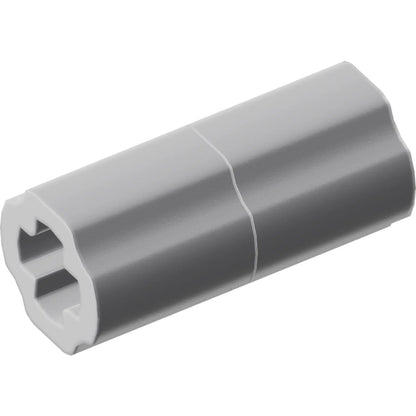 Part 6538c - Technic, Axle Connector 2L (Smooth with x Hole + Orientation)