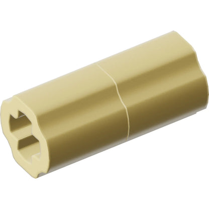 Part 6538c - Technic, Axle Connector 2L (Smooth with x Hole + Orientation)