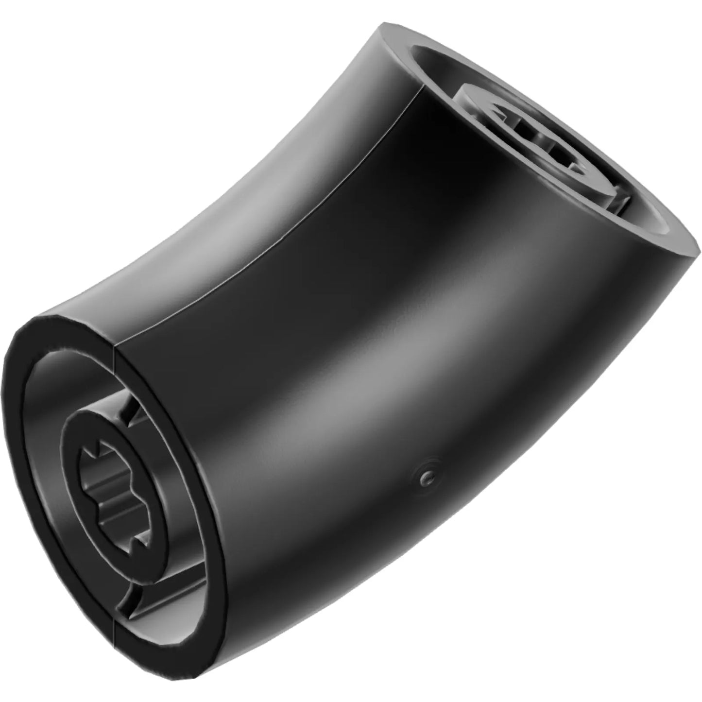 Part 65473 - Brick, Round 2 x 2 D. 45 degrees Elbow (25.5mm Standing Height)