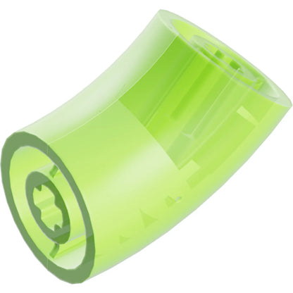 Part 65473 - Brick, Round 2 x 2 D. 45 degrees Elbow (25.5mm Standing Height)