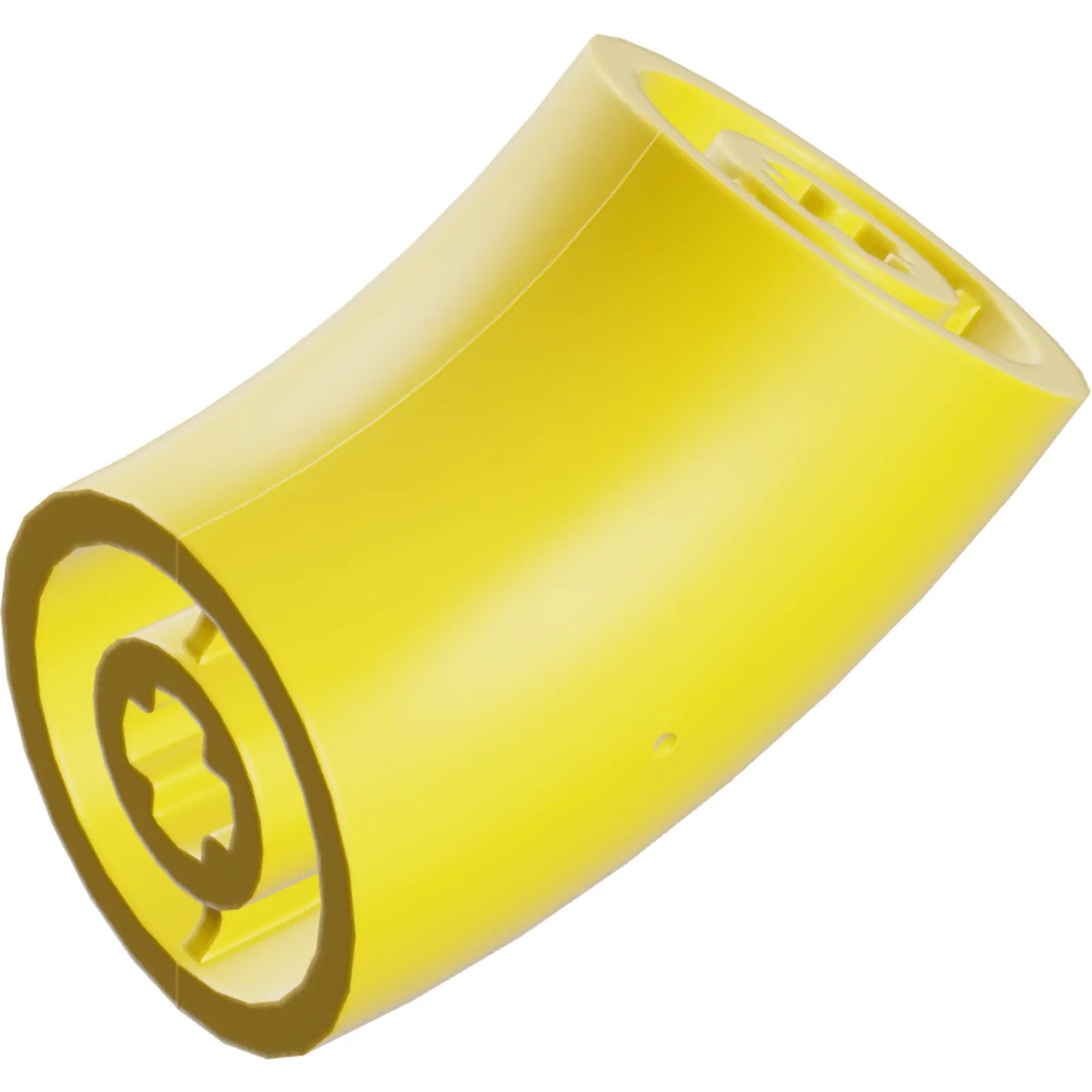 Part 65473 - Brick, Round 2 x 2 D. 45 degrees Elbow (25.5mm Standing Height)