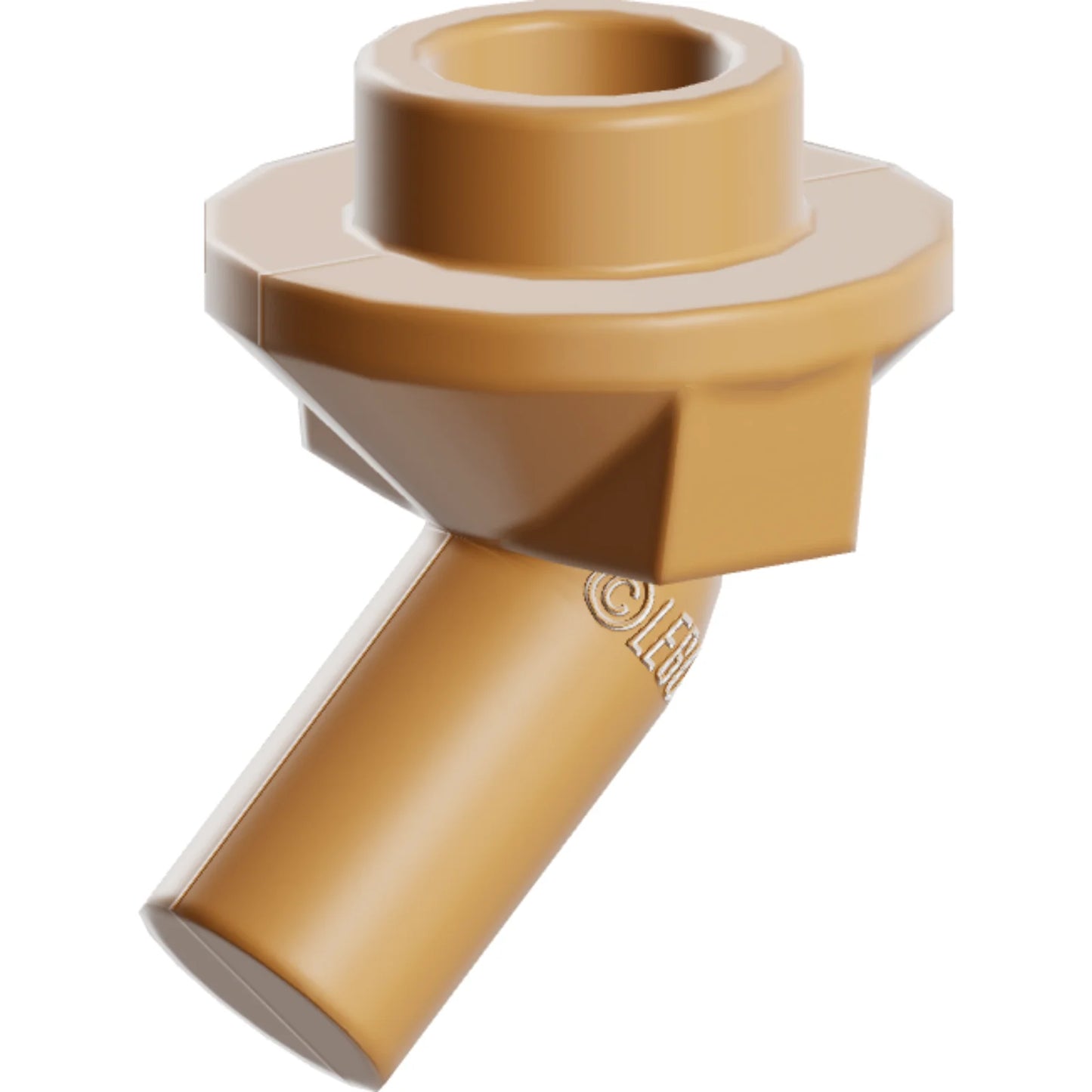 Part 65578 - Bar   1L with Angled Hollow Stud