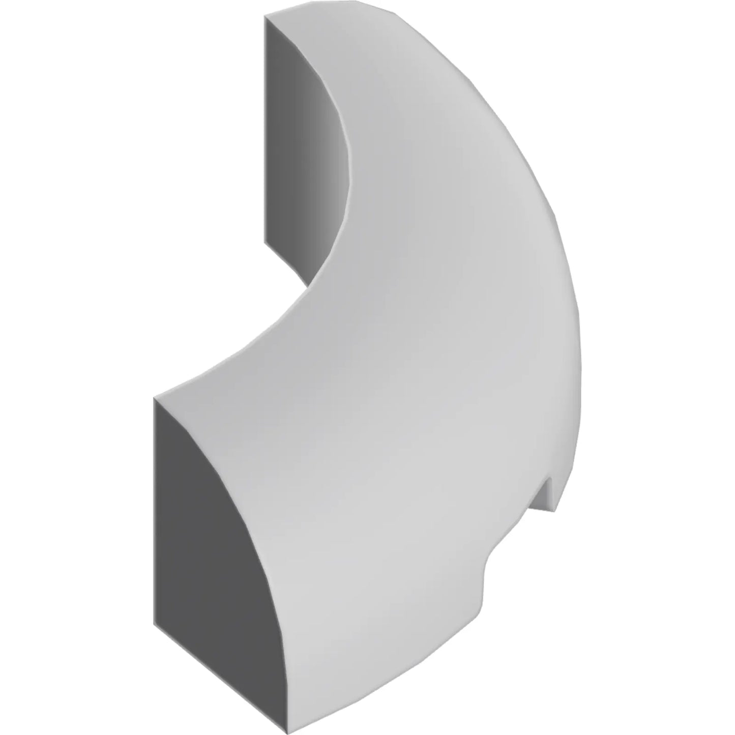 Part 65617 - Brick, Round Corner 3 x 3 x 1 without Studs