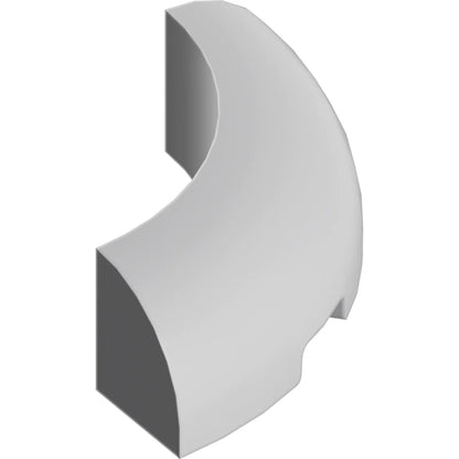Part 65617 - Brick, Round Corner 3 x 3 x 1 without Studs