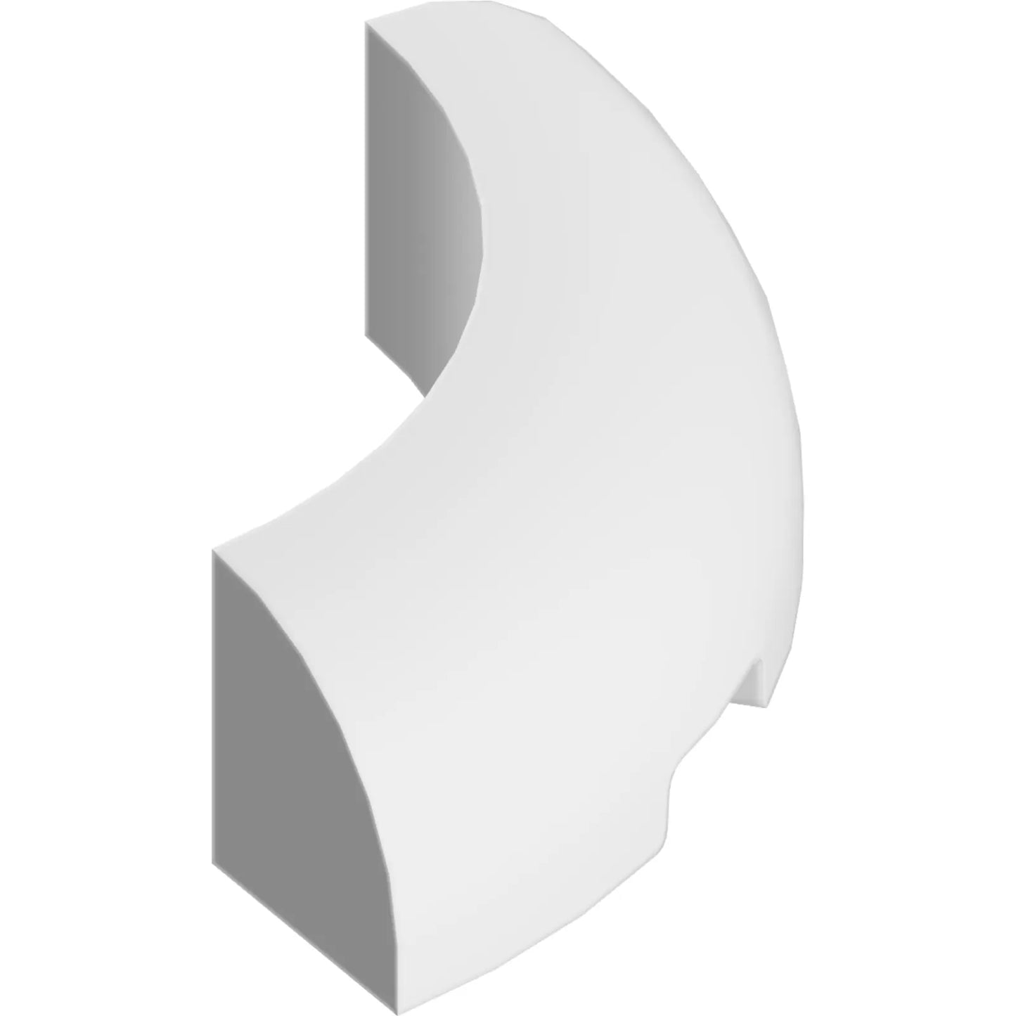 Part 65617 - Brick, Round Corner 3 x 3 x 1 without Studs