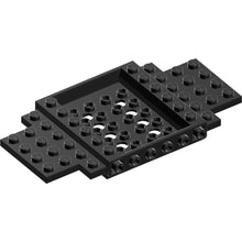 Part 65634 - Vehicle, Base 6 x 12 x 1 with 5 x 4 Recessed Center and 8 Holes