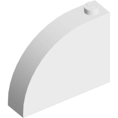 Part 65734 - Slope, Curved 4 x 1 x 2 2/3 with Stud
