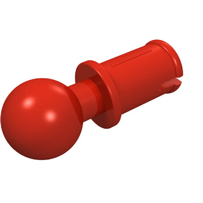 Part 6628a - Technic, Pin with Friction Ridges and Tow Ball with Round Pin Hole