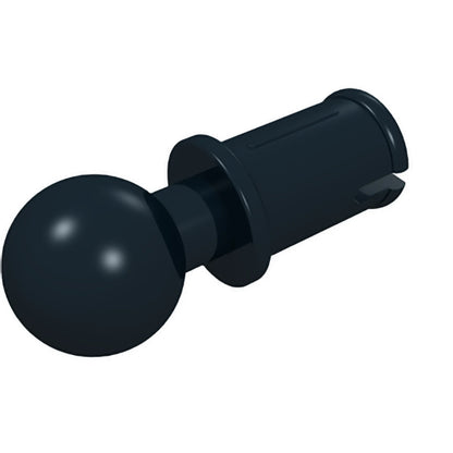 Part 6628a - Technic, Pin with Friction Ridges and Tow Ball with Round Pin Hole