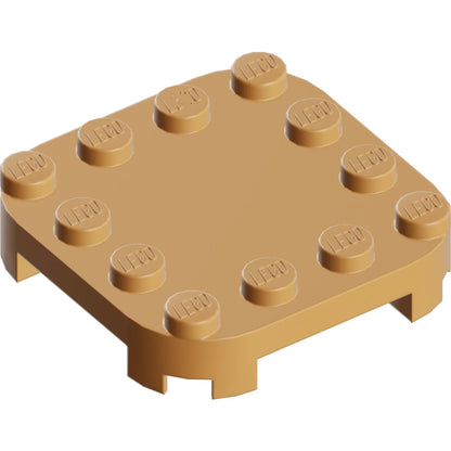 Part 66792 - Plate, Modified 4 x 4 with Rounded Corners and 4 Feet