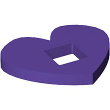 Part 66826 - Felt Fabric 4 x 3 Heart Thick with Square Hole