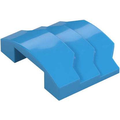Part 66955 - Wedge 4 x 3 Stepped No Studs