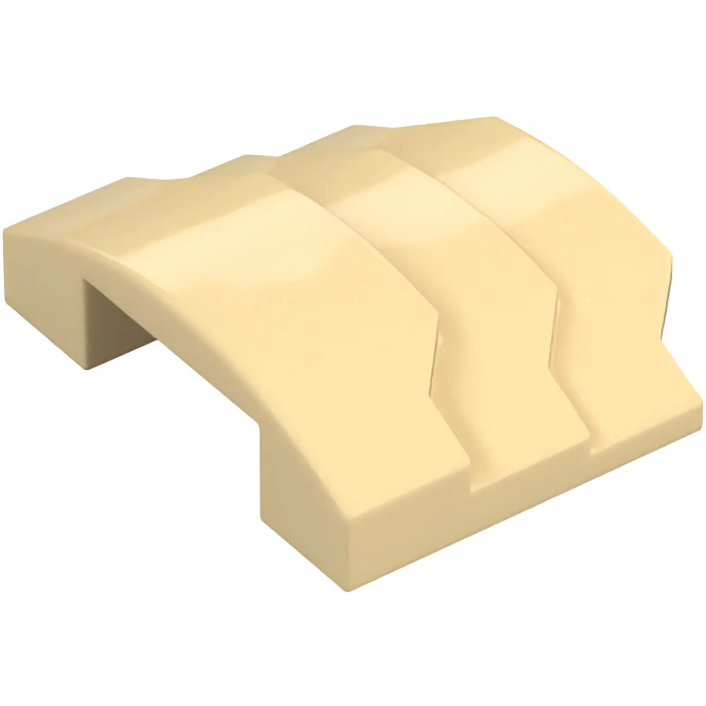 Part 66955 - Wedge 4 x 3 Stepped No Studs