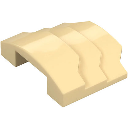 Part 66955 - Wedge 4 x 3 Stepped No Studs