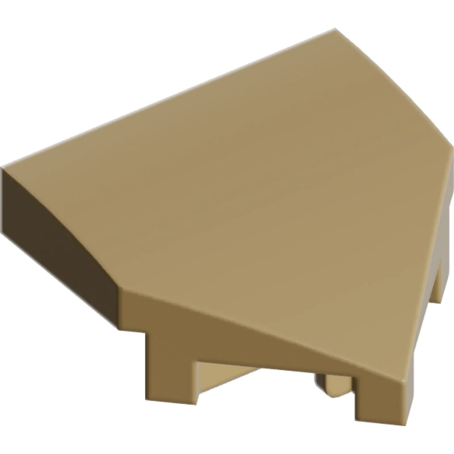 Part 66956 - Wedge 2 x 2 x 2/3 Pointed