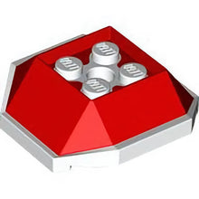 Part 67013pb01 - Shell with 4 Recessed Studs and Hole with Molded White Bottom Pattern