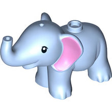 Part 67153pb01 - Elephant, Friends, Baby with Bright Pink Ears Pattern