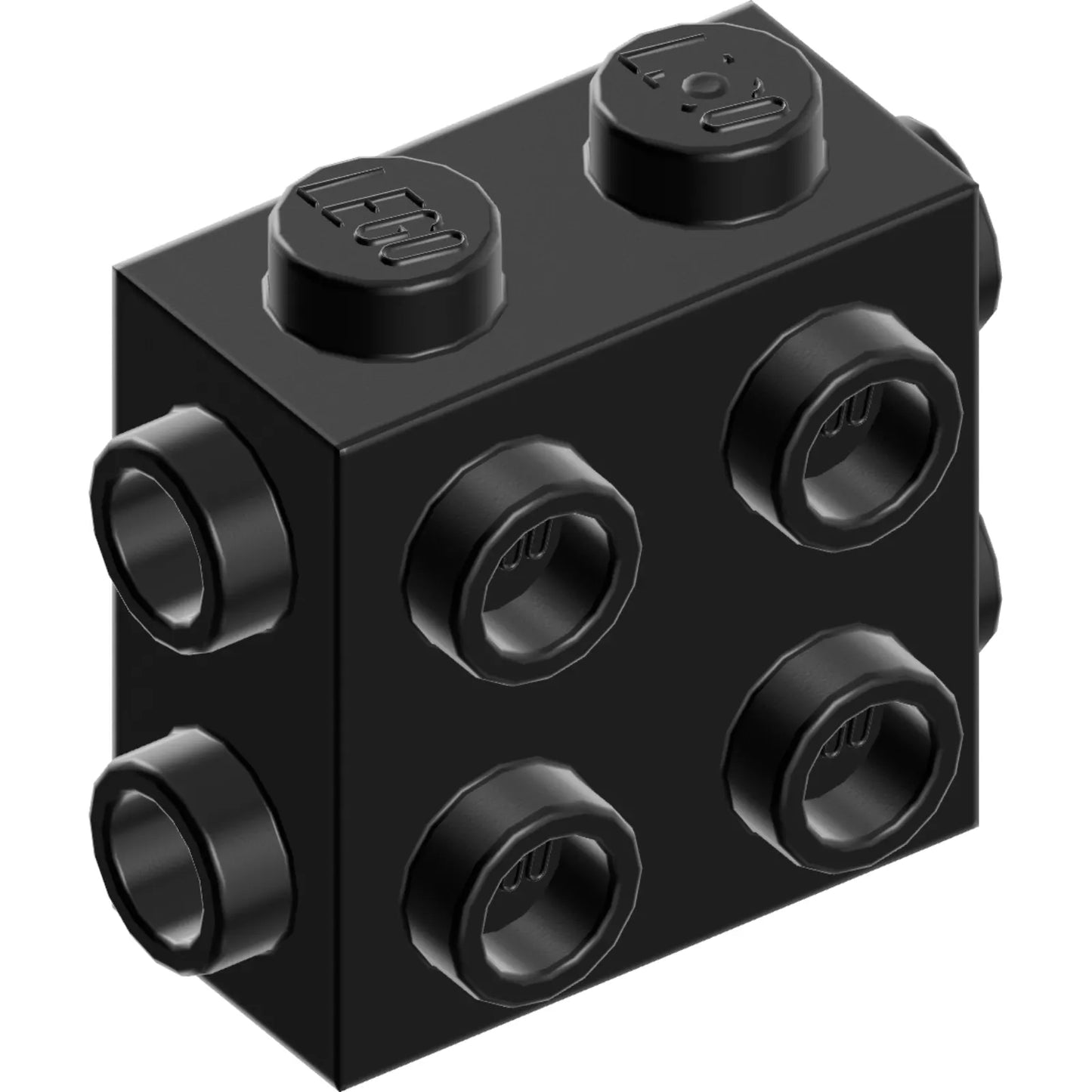 Teil 67329 - Stein, modifiziert 1 x 2 x 1 2/3 mit Noppen an den Seiten und Enden