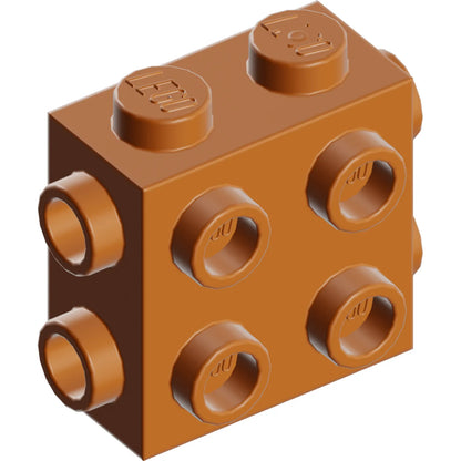Teil 67329 - Stein, modifiziert 1 x 2 x 1 2/3 mit Noppen an den Seiten und Enden