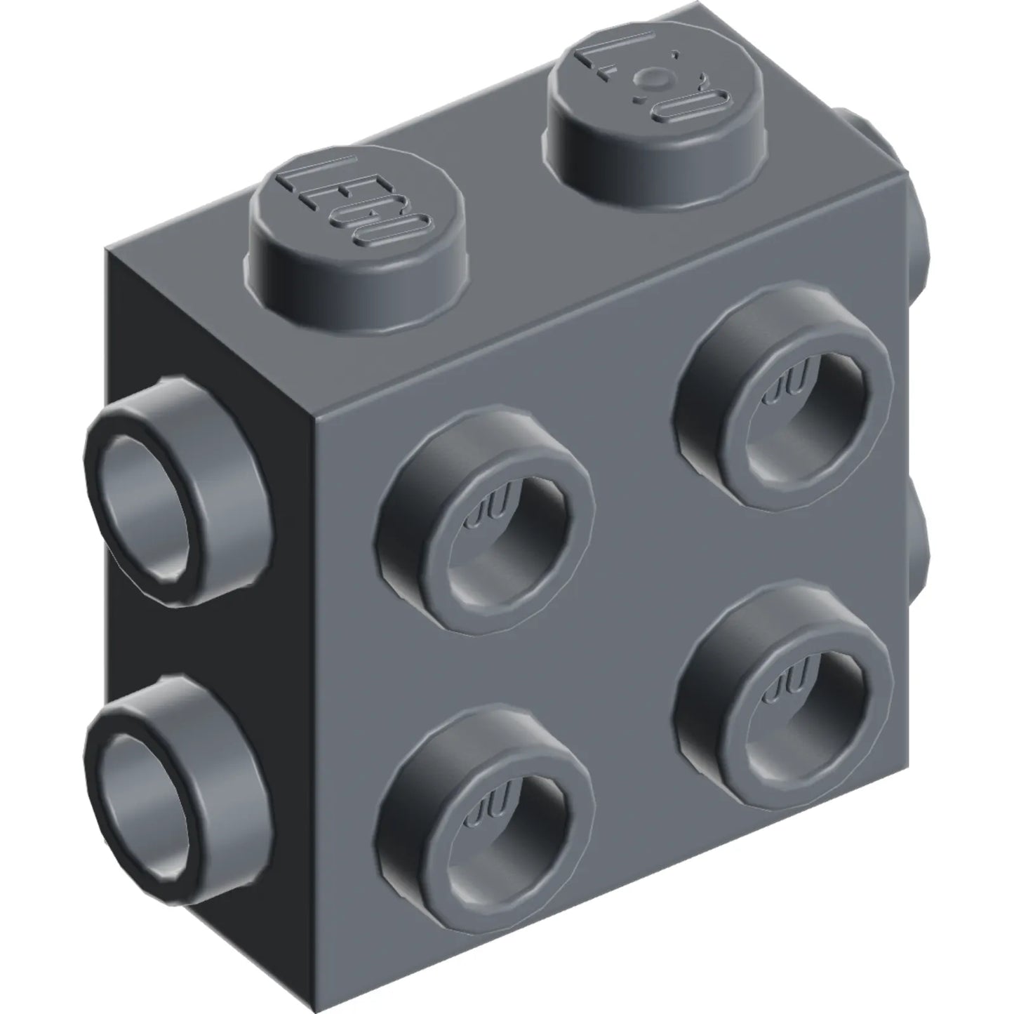 Teil 67329 - Stein, modifiziert 1 x 2 x 1 2/3 mit Noppen an den Seiten und Enden