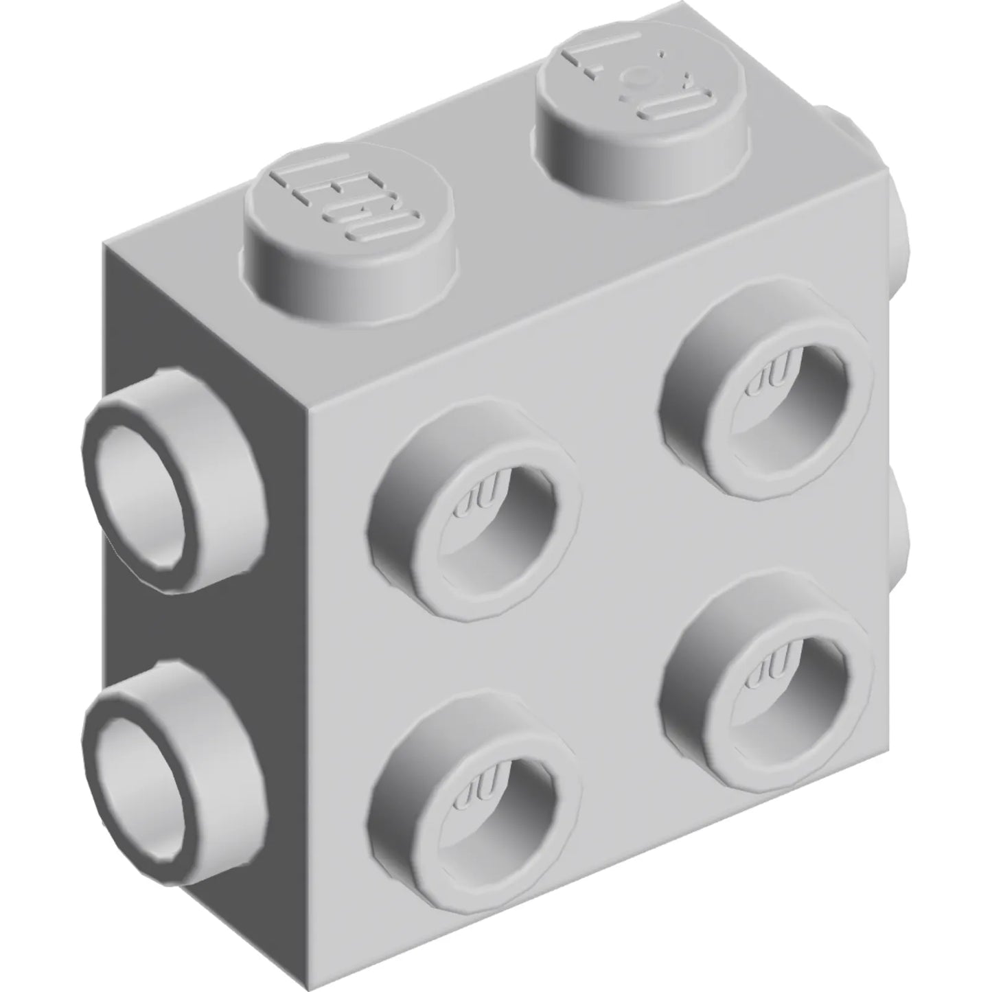 Teil 67329 - Stein, modifiziert 1 x 2 x 1 2/3 mit Noppen an den Seiten und Enden