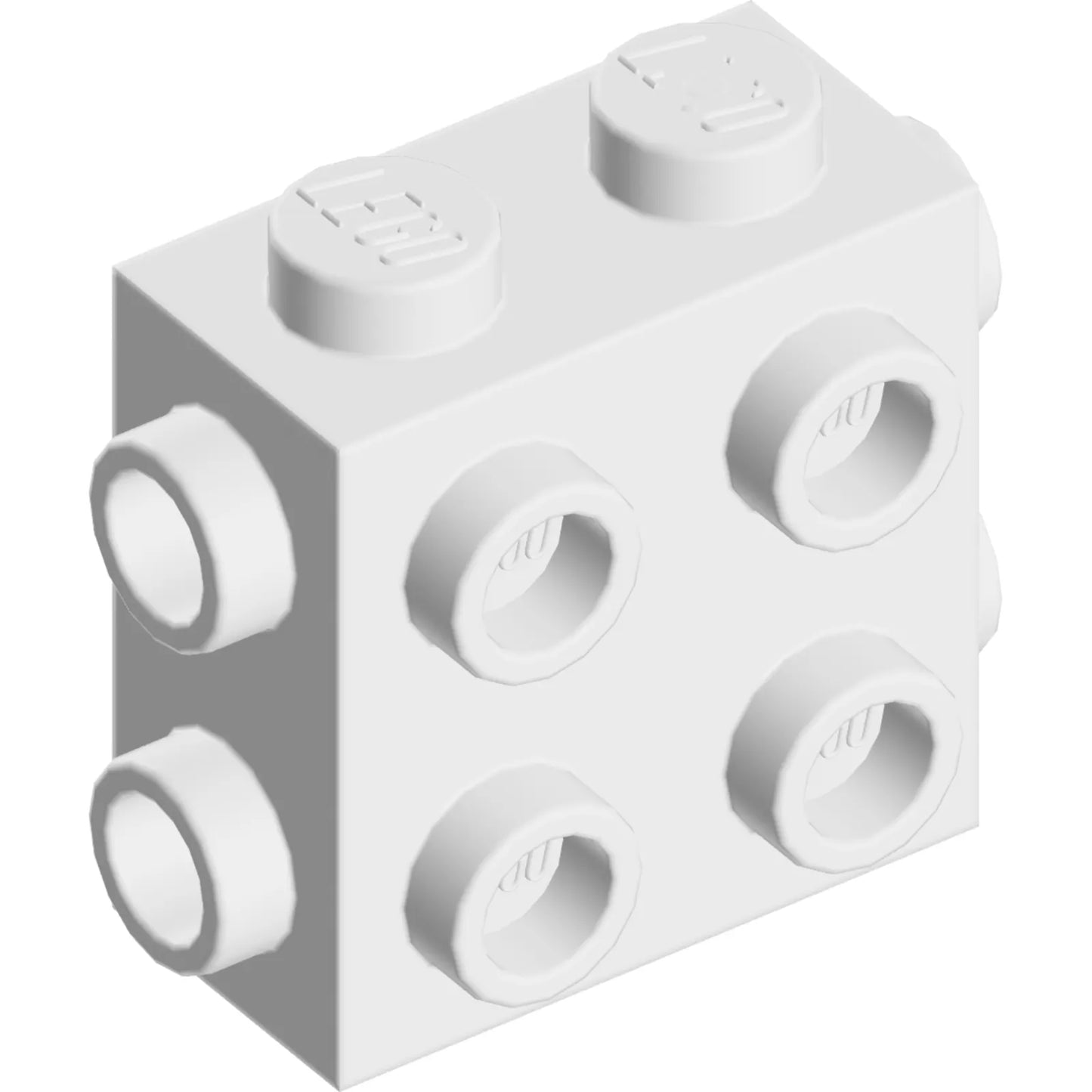 Teil 67329 - Stein, modifiziert 1 x 2 x 1 2/3 mit Noppen an den Seiten und Enden
