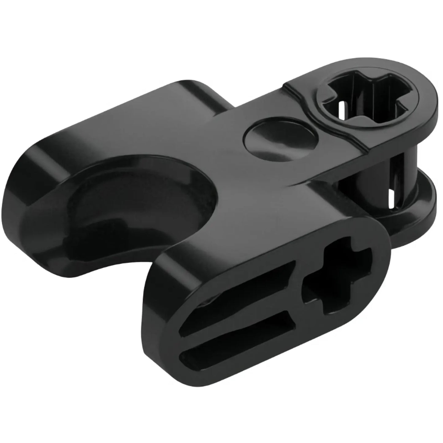 Part 67695 - Technic, Axle Connector 2 x 3 with Ball Joint Socket - Closed Sides, Straight Forks with Closed Axle Holes