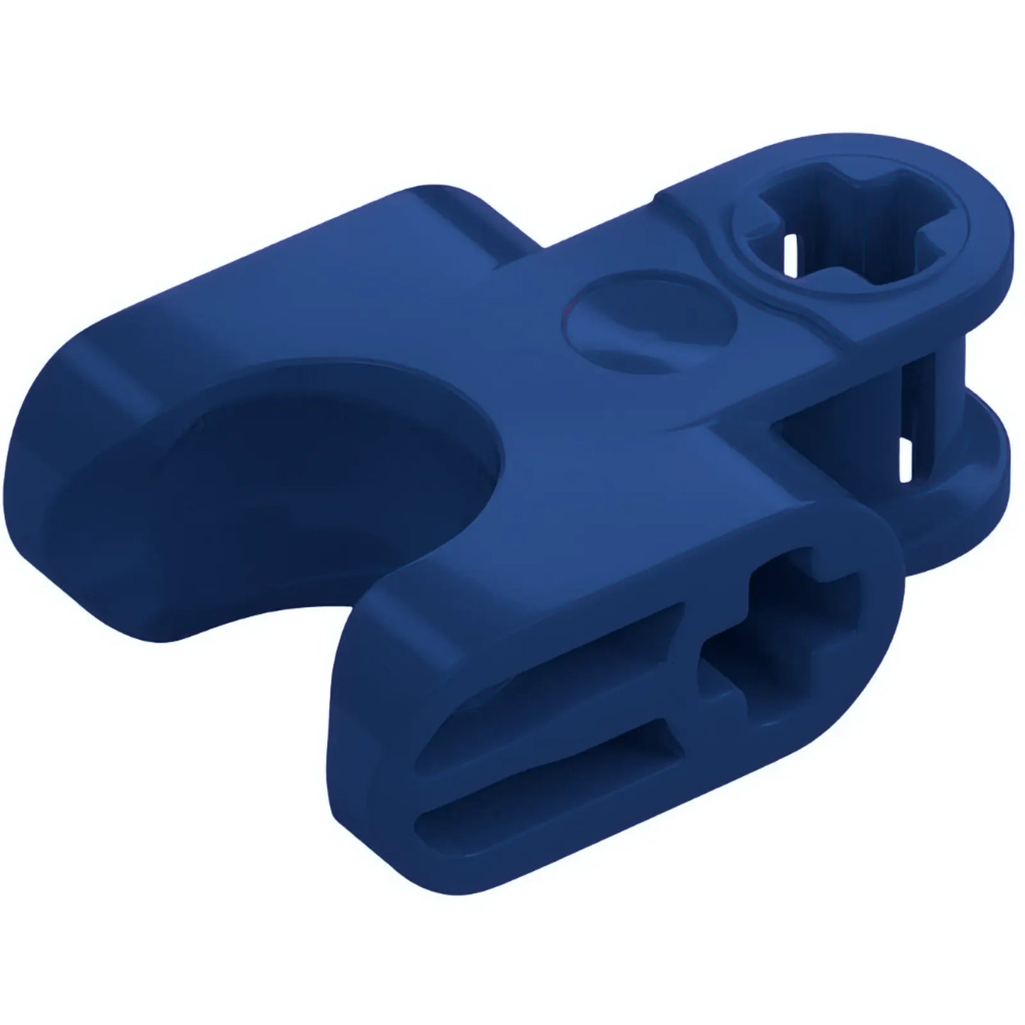Part 67695 - Technic, Axle Connector 2 x 3 with Ball Joint Socket - Closed Sides, Straight Forks with Closed Axle Holes