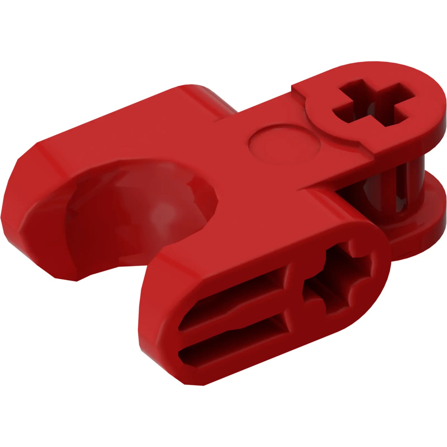 Part 67695 - Technic, Axle Connector 2 x 3 with Ball Joint Socket - Closed Sides, Straight Forks with Closed Axle Holes