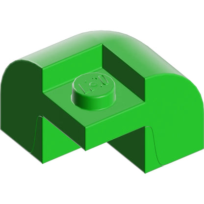 Part 67810 - Slope, Curved 2 x 2 x 1 1/3 Corner Round with Recessed Stud