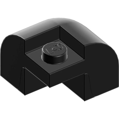 Part 67810 - Slope, Curved 2 x 2 x 1 1/3 Corner Round with Recessed Stud