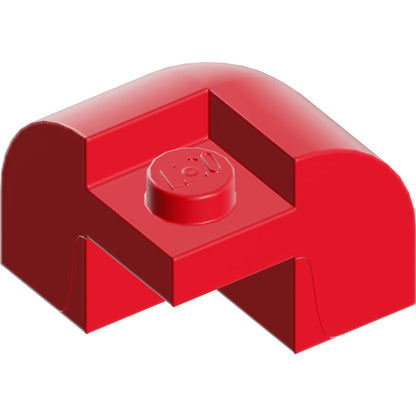 Part 67810 - Slope, Curved 2 x 2 x 1 1/3 Corner Round with Recessed Stud