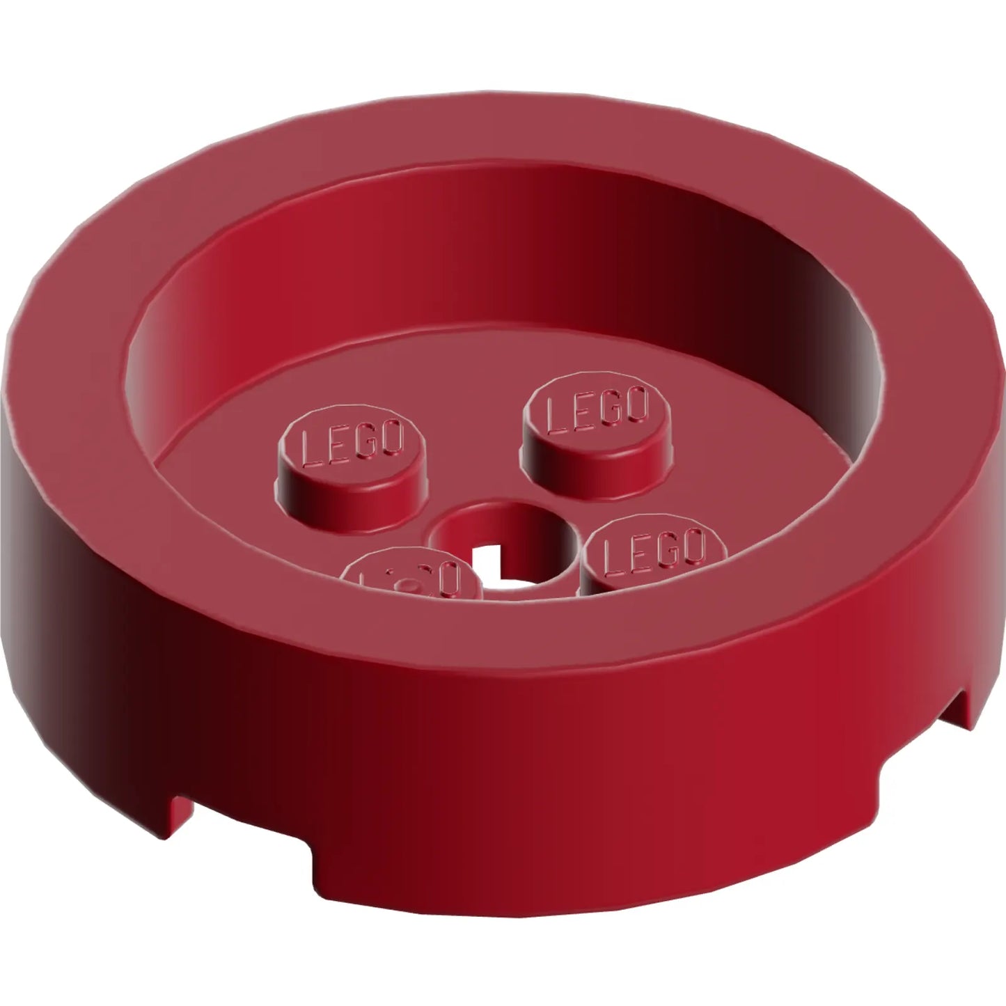 Part 68325 - Brick, Round 4 x 4 with Recessed Center and Hole