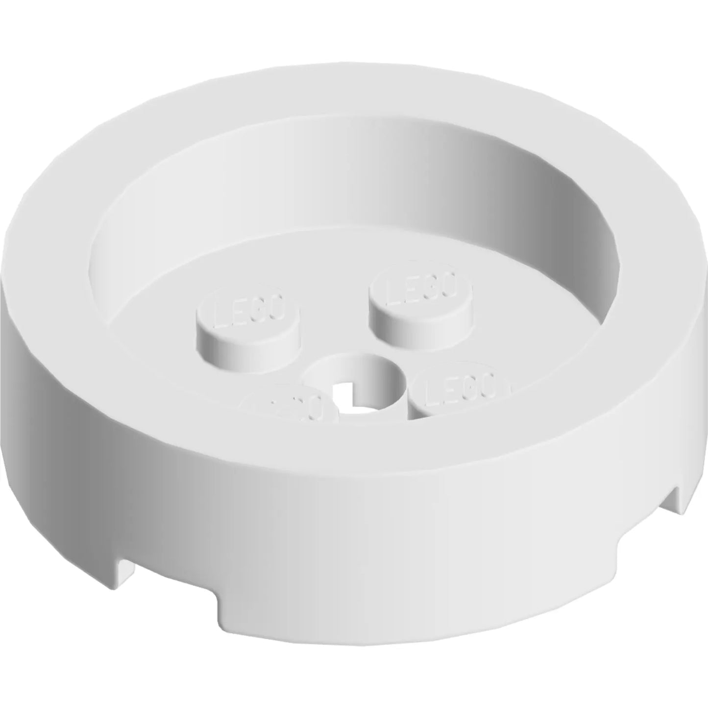 Part 68325 - Brick, Round 4 x 4 with Recessed Center and Hole